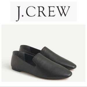 J. Crew Bennet Unstructured Leather Loafers